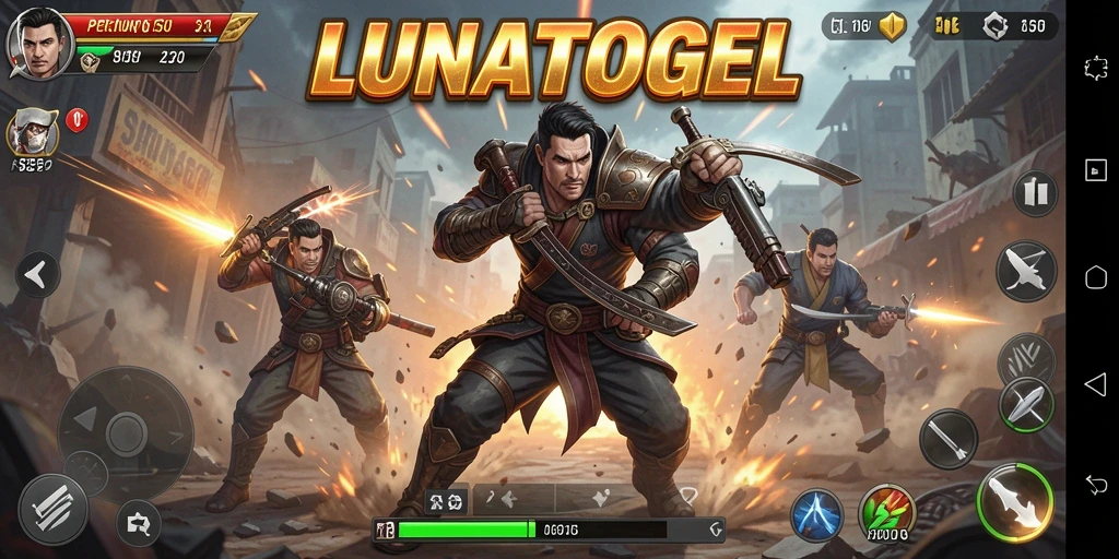 Tampilkan aksi seru dalam gameplay LUNATOGEL yang mendebarkan.