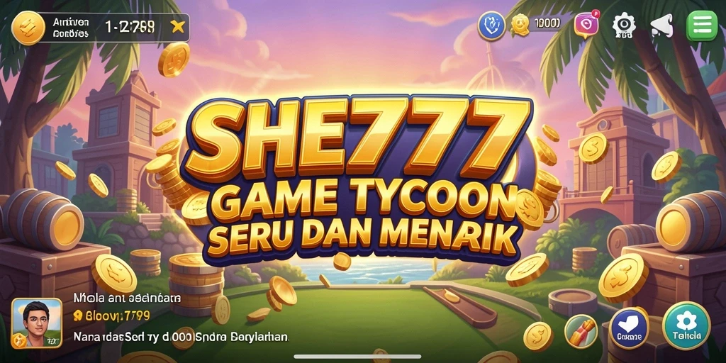 Tampilan gameplay SHE777 yang menarik dan interaktif.